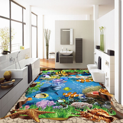 Free Shipping Beautiful underwater world aquatic color coral 3D flooring bathroom living room flooring mural 250cmx200cm
Free Shipping Beautiful underwater world aquatic color coral 3D flooring bathroom living room flooring mural 250cmx200cm