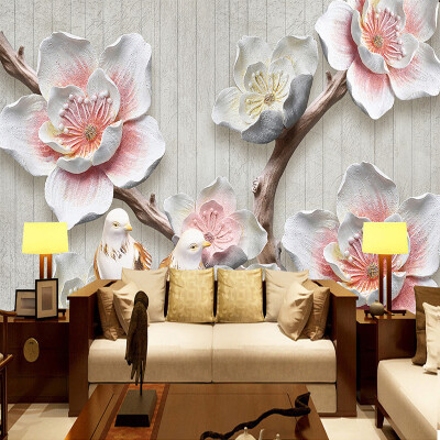 Custom 3D Photo Wallpaper 3D Embossed Plum Bird Modern Simple Large Mural Wallpaper For Living Room Bedroom Walls Home Decor
Custom 3D Photo Wallpaper 3D Embossed Plum Bird Modern Simple Large Mural Wallpaper For Living Room Bedroom Walls Home Decor