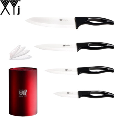 New Ceramic Knife XYJ Brand White Blade 3" 4" 5" 6" Kitchen Knife Set Environmentally Friendly Cooking Tools + Red Knife Holder
New Ceramic Knife XYJ Brand White Blade 3" 4" 5" 6" Kitchen Knife Set Environmentally Friendly Cooking Tools + Red Knife Holder