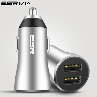 Billion color ESR Car Charger Dual USB Car Charger QC30 fast charge PD fast charge Apple Andrews Type-C interface Universal mod
Billion color ESR Car Charger Dual USB Car Charger QC30 fast charge PD fast charge Apple Andrews Type-C interface Universal mod