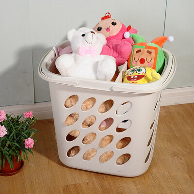 Bao Youni hamper dirty clothes storage toy storage basket plastic laundry basket simple household clothes dice DQ9069-1
Bao Youni hamper dirty clothes storage toy storage basket plastic laundry basket simple household clothes dice DQ9069-1
