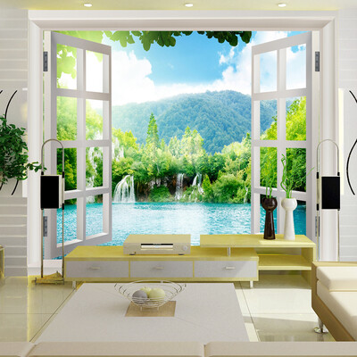 Custom 3d mural 3D stereo wallpaper living room bedroom background wallpaper warm romantic fake window large mural
Custom 3d mural 3D stereo wallpaper living room bedroom background wallpaper warm romantic fake window large mural