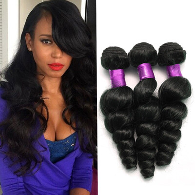 Grade 7A Indian Hair Loose Wave Human Hair Extensions 3pcs lot Hair Natural Black 8-26inch Indian Loose Wave Virgin Human Hair
Grade 7A Indian Hair Loose Wave Human Hair Extensions 3pcs lot Hair Natural Black 8-26inch Indian Loose Wave Virgin Human Hair