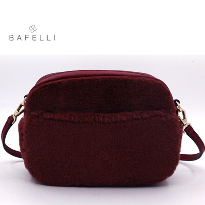 BAFELLI winter new arrival real fur shoulder bag circular rabbit fur warm plush bag bolsa feminina Burgundy small women bag
BAFELLI winter new arrival real fur shoulder bag circular rabbit fur warm plush bag bolsa feminina Burgundy small women bag