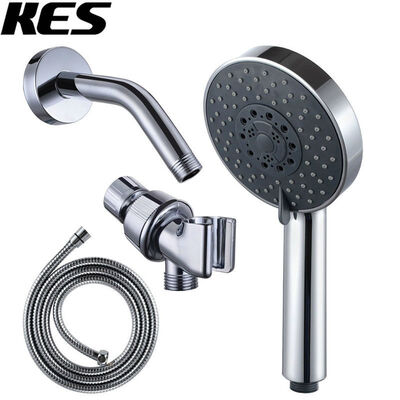 KES DP501B Bath FIVE Function Handheld Shower Head with Extra Long Hose and Shower Arm Mount, Polished Chrome
KES DP501B Bath FIVE Function Handheld Shower Head with Extra Long Hose and Shower Arm Mount, Polished Chrome