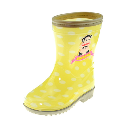 PaulFrank big mouth monkey childrens rain boots cartoon wave point water shoes boys rubber shoes girls rain boots PF1014K yellow wave point 24
PaulFrank big mouth monkey childrens rain boots cartoon wave point water shoes boys rubber shoes girls rain boots PF1014K yellow wave point 24