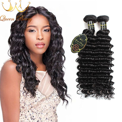 Queen Berry Brazilian Virgin Hair Deep Wave 2 Bundles 8-28 Inch Natural Color 100% Unprocessed Human Virgin Hair Bundles
Queen Berry Brazilian Virgin Hair Deep Wave 2 Bundles 8-28 Inch Natural Color 100% Unprocessed Human Virgin Hair Bundles