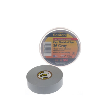 3M Scotch 35 high quality phase color PVC electrical insulation tape single roll brown
3M Scotch 35 high quality phase color PVC electrical insulation tape single roll brown