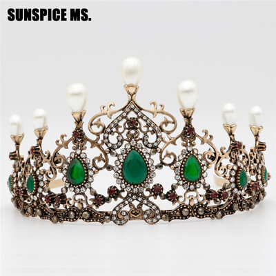 Vintage Beauty Bead Hollow Flower Tiaras Women Antique Resin Crown Turkish Indian Bohemia Ethnic Wedding Hairbands Hair Jewelry
Vintage Beauty Bead Hollow Flower Tiaras Women Antique Resin Crown Turkish Indian Bohemia Ethnic Wedding Hairbands Hair Jewelry