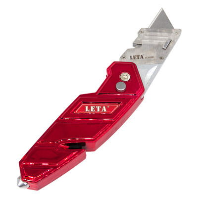 LETA Heavy Duty Folding Knife Delivered 5 Blades Electrician Stripping Knife Knife Wallpaper Knife Wallpaper Knife Paper Knife Safety Knife LT-ST061
LETA Heavy Duty Folding Knife Delivered 5 Blades Electrician Stripping Knife Knife Wallpaper Knife Wallpaper Knife Paper Knife Safety Knife LT-ST061
