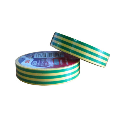 3M 1600 car home general-purpose PVC electrical insulation tape lead-free electrical tape 18 mm wide 20 m long yellow green two-color single
3M 1600 car home general-purpose PVC electrical insulation tape lead-free electrical tape 18 mm wide 20 m long yellow green two-color single