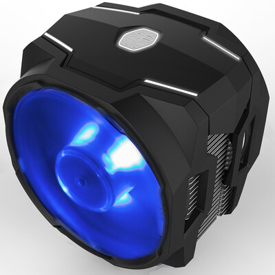 Cooler Master T611P CPU air-cooled radiator supports I9 2066 AM46 heat pipe direct touch 12CM blue light double fan white light top cover
Cooler Master T611P CPU air-cooled radiator supports I9 2066 AM46 heat pipe direct touch 12CM blue light double fan white light top cover