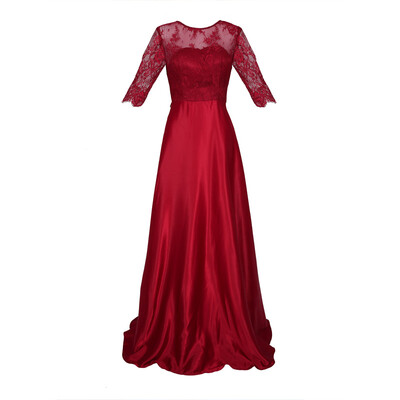 CAZDZY Bateau Neck Zipper-Up A Line Evening Dress
CAZDZY Bateau Neck Zipper-Up A Line Evening Dress