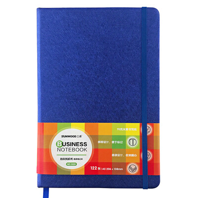 San Wood SUNWOOD Plato series eight color business leather notebook notepad black 1320 office stationery
San Wood SUNWOOD Plato series eight color business leather notebook notepad black 1320 office stationery