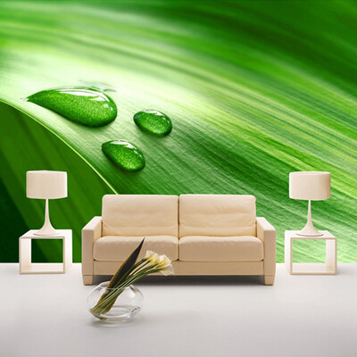 Custom Wall Mural Wallpaper 3D Green Leaf Water Drops Bedroom Living Room Sofa Backdrop Wall Painting Wall Papers Home Decor
Custom Wall Mural Wallpaper 3D Green Leaf Water Drops Bedroom Living Room Sofa Backdrop Wall Painting Wall Papers Home Decor