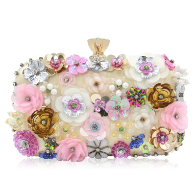 

Milisente 2018 Весна ёенщины Вечерние сумки Цветочная форма свадьба сцепление кошелек дамы участник мешок