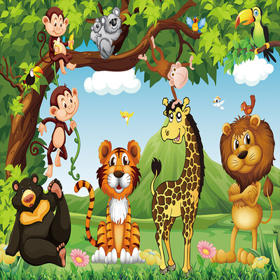Custom Mural Wallpaper 3D Cartoon Animal World Children Kids Bedroom Backdrop Wall Painting Eco-Friendly Non-Woven Wallpaper 3 D
Custom Mural Wallpaper 3D Cartoon Animal World Children Kids Bedroom Backdrop Wall Painting Eco-Friendly Non-Woven Wallpaper 3 D