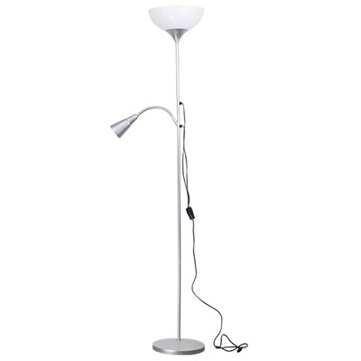 Dao Yuanliang Eyes LED Floor Lamp White Living Room Bedroom Study Modern Simple Work Reading Floor Table Lamp Daughter Light ML202-5 Silver
Dao Yuanliang Eyes LED Floor Lamp White Living Room Bedroom Study Modern Simple Work Reading Floor Table Lamp Daughter Light ML202-5 Silver