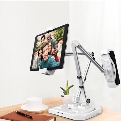 ESCASE lazy stand iPad computer mobile phone universal bracket bedside desktop live support metal upgrade arm support data line crystal white
ESCASE lazy stand iPad computer mobile phone universal bracket bedside desktop live support metal upgrade arm support data line crystal white