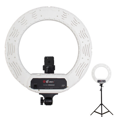 Rima EIRMAI YB-R801 Upgrade LED Photography Light Ring Photography Fill Light Portrait Indoor Lighting Camera Selfie Anchor Beauty Beauty Live White
Rima EIRMAI YB-R801 Upgrade LED Photography Light Ring Photography Fill Light Portrait Indoor Lighting Camera Selfie Anchor Beauty Beauty Live White