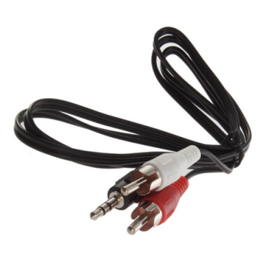1/8" 3.5mm Plug Jack to 2 RCA Male Stereo Audio Y adapter Adaptor cable Kabel
1/8" 3.5mm Plug Jack to 2 RCA Male Stereo Audio Y adapter Adaptor cable Kabel