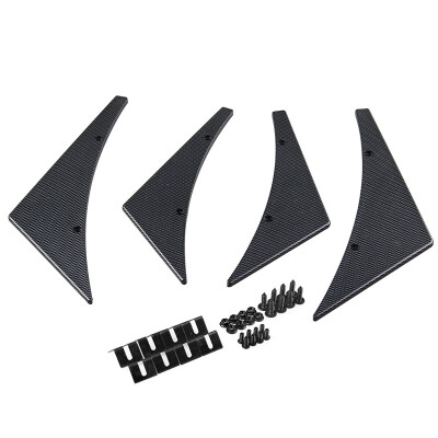 Ryanstar Universal 4pcs False Carbon Fiber Look Front Bumper Lip Splitter Fins Spoiler Canards
Ryanstar Universal 4pcs False Carbon Fiber Look Front Bumper Lip Splitter Fins Spoiler Canards