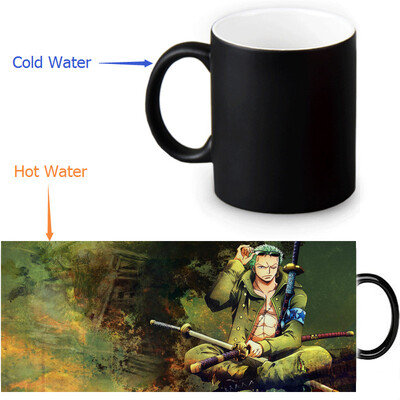 One Piece Zoro 350ml12oz Heat Reveal Mug Color Change Coffee Cup Sensitive Morphing Mugs Magic Mug Milk Tea Cups
One Piece Zoro 350ml12oz Heat Reveal Mug Color Change Coffee Cup Sensitive Morphing Mugs Magic Mug Milk Tea Cups