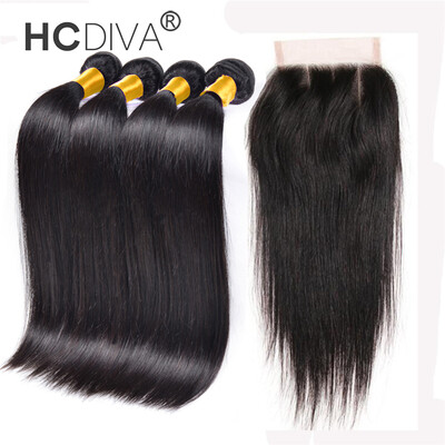 Indian Straight Hair With Closure 4 Bundles India Virgin Hair Straight Bundles With Closure 7a Grade Raw Human Hair Weave HCDIVA
Indian Straight Hair With Closure 4 Bundles India Virgin Hair Straight Bundles With Closure 7a Grade Raw Human Hair Weave HCDIVA