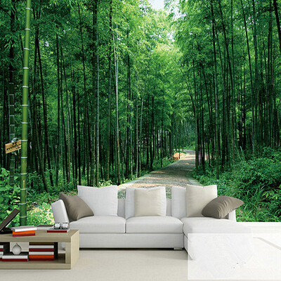 Chinese-style Bamboo Forest Natural Scenery Mural As Modern Home Decor Custom 3D Mural Wallpaper Living Room TVSofa Background
Chinese-style Bamboo Forest Natural Scenery Mural As Modern Home Decor Custom 3D Mural Wallpaper Living Room TVSofa Background