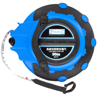 Paola 30-meter bag rubber tape measure Tape measure tape measure tape measure wooden ruler 5317
Paola 30-meter bag rubber tape measure Tape measure tape measure tape measure wooden ruler 5317
