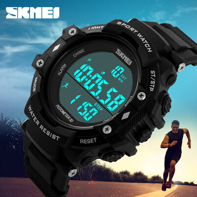 SKMEI® Mens Tough Fashion Pedometer 3D Digital Waterproof Sport Watch Fashion Watch Cool Watch
SKMEI® Mens Tough Fashion Pedometer 3D Digital Waterproof Sport Watch Fashion Watch Cool Watch