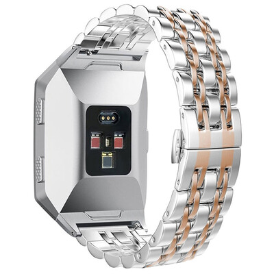 Fitbit Ionic Bracelet watch Strap Luxurious Stainless Steel Accessory Smart Watch Strap For Fitbit Ionic
Fitbit Ionic Bracelet watch Strap Luxurious Stainless Steel Accessory Smart Watch Strap For Fitbit Ionic