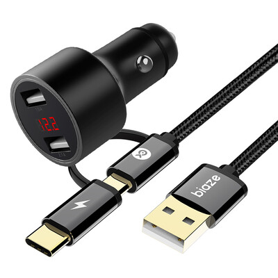 Biya car charger car charger cigarette lighter MC12 black 31A three USB one pull three intelligent output automatic shunt LDE digital voltage detection
Biya car charger car charger cigarette lighter MC12 black 31A three USB one pull three intelligent output automatic shunt LDE digital voltage detection