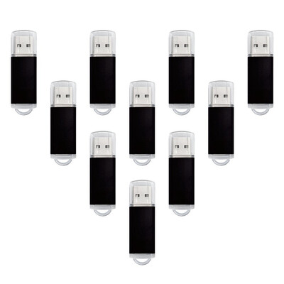 Fillinlight 10PCS Pack Fresh Shiny Black Color USB Flash Drive USB20 Memory Stick Memory Drive Pen Drive
Fillinlight 10PCS Pack Fresh Shiny Black Color USB Flash Drive USB20 Memory Stick Memory Drive Pen Drive
