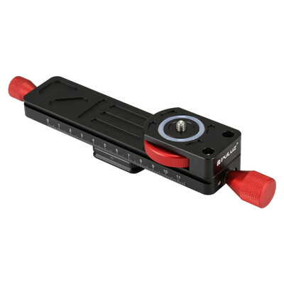 PULUZ Macro Focusing Rail Slider Close-up Shooting Tripod Head Quick Release Plate Holder
PULUZ Macro Focusing Rail Slider Close-up Shooting Tripod Head Quick Release Plate Holder