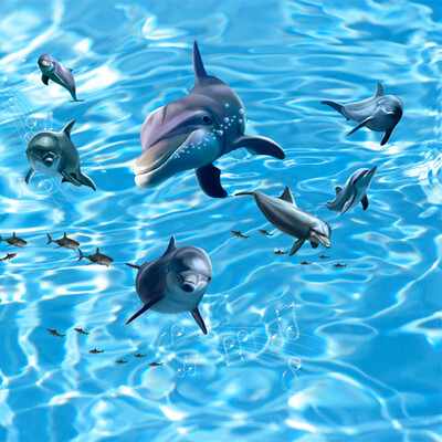Custom 3D Mural Photo Wallpaper Rolling Waves Dolphin High Quality Large Mural Kids Room Wall Paper Sofa Backdrop Home Decor
Custom 3D Mural Photo Wallpaper Rolling Waves Dolphin High Quality Large Mural Kids Room Wall Paper Sofa Backdrop Home Decor