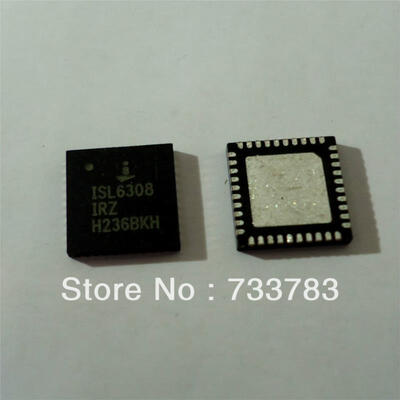 5pcslot INTERSIL ISL6308IRZ ISL6308 QFN Three-Phase Buck PWM Controller with High Current Integrated MOSFET Drivers
5pcslot INTERSIL ISL6308IRZ ISL6308 QFN Three-Phase Buck PWM Controller with High Current Integrated MOSFET Drivers
