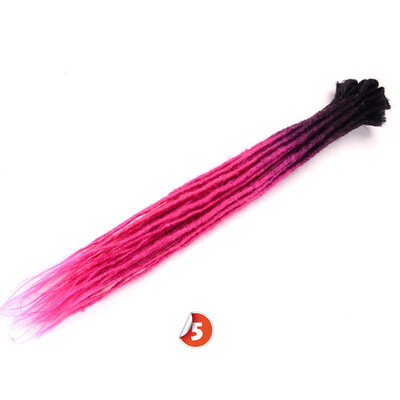 24 inch Dreadlocks Hair Extensions Purple Ombre Crochet Hair 5 Strands Synthetic Crochet Braid Hair For Women
24 inch Dreadlocks Hair Extensions Purple Ombre Crochet Hair 5 Strands Synthetic Crochet Braid Hair For Women