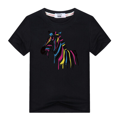 Новые мальчики девочек хлопка футболки печати Zebra футболки детей выходные праздничной одежды футболки Топы партии подарок на ден
Новые мальчики девочек хлопка футболки печати Zebra футболки детей выходные праздничной одежды футболки Топы партии подарок на ден