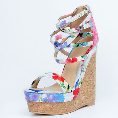 Women Sandals New Fashion High Heels Wedges Trife Sandals Party Wedding Women Shoes Flower Print Glasiator xd118
Women Sandals New Fashion High Heels Wedges Trife Sandals Party Wedding Women Shoes Flower Print Glasiator xd118