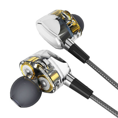 Amoi Amoi G2 subwoofer mp3 double moving coil HiFi headphones hanging ear earphones in-ear k song lossless music player mobile phone wired control headset headset
Amoi Amoi G2 subwoofer mp3 double moving coil HiFi headphones hanging ear earphones in-ear k song lossless music player mobile phone wired control headset headset