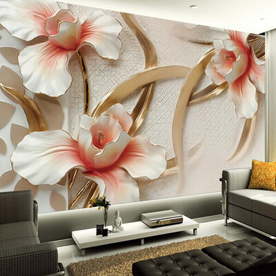 Customized 3D Photo Wallpaper Modern Stylish Minimalist European Large Mural Relief Lily Wall Murals Living Room 3D Painting
Customized 3D Photo Wallpaper Modern Stylish Minimalist European Large Mural Relief Lily Wall Murals Living Room 3D Painting