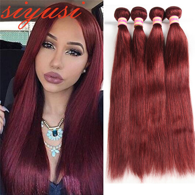 Siyusi Brazilian Hair Weave Bundles Straight Human Hair Extensions 3Pcslot Brazilian Virgin Straight Hair Color 27&99j
Siyusi Brazilian Hair Weave Bundles Straight Human Hair Extensions 3Pcslot Brazilian Virgin Straight Hair Color 27&99j