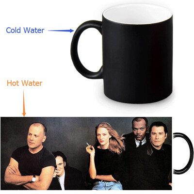 Pulp Fiction 350ml12oz Heat Reveal Mug Color Change Coffee Cup Sensitive Morphing Mugs Magic Mug Milk Tea Cups
Pulp Fiction 350ml12oz Heat Reveal Mug Color Change Coffee Cup Sensitive Morphing Mugs Magic Mug Milk Tea Cups
