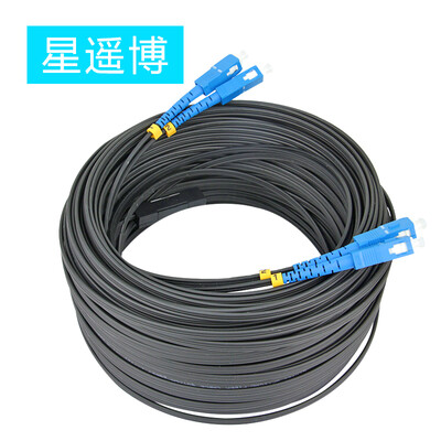 Cinyobo CYB-GX-T4100 SC connector single mode fiber optic cable outdoor 2 core 3 wire optical fiber jumper transceiver light cat switch line 100 meters
Cinyobo CYB-GX-T4100 SC connector single mode fiber optic cable outdoor 2 core 3 wire optical fiber jumper transceiver light cat switch line 100 meters