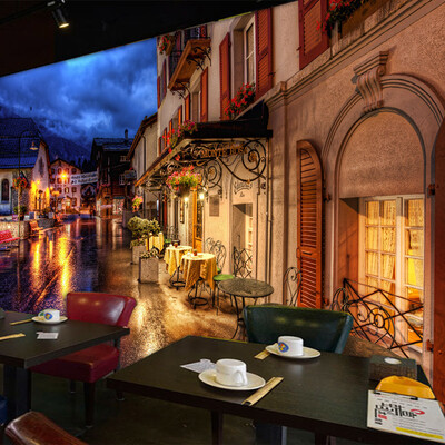 Custom Wallpaper Murals Papel De Parede European Style Retro Art Background Decor Coffee Street Night View Mural Wall Painting
Custom Wallpaper Murals Papel De Parede European Style Retro Art Background Decor Coffee Street Night View Mural Wall Painting