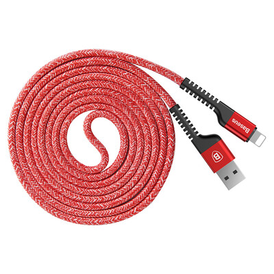 Baseus 9 Layers SR Nylon Braided Lightning USB Data Sync Cable Charger For iPhone X 7 8 6S Plus 5S iPad mini 1234 iPad Pro
Baseus 9 Layers SR Nylon Braided Lightning USB Data Sync Cable Charger For iPhone X 7 8 6S Plus 5S iPad mini 1234 iPad Pro
