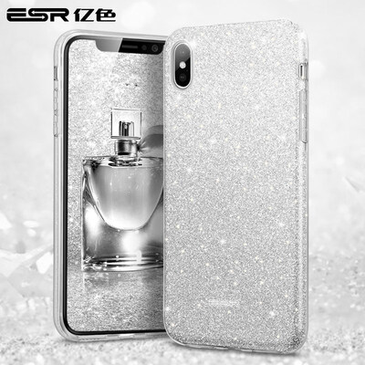 ESR iPhone X Mobile ShellShoe Cover Creative Personality Drop Resistant Soft Shell Apple x Mobile Shell All-inclusive SparklingSparklingLuxury Makeup Series - Silver
ESR iPhone X Mobile ShellShoe Cover Creative Personality Drop Resistant Soft Shell Apple x Mobile Shell All-inclusive SparklingSparklingLuxury Makeup Series - Silver