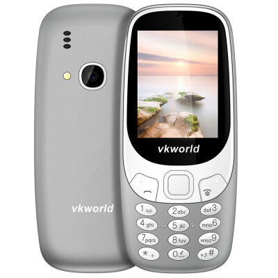 Vkworld Z3310 Quad Band Разблокированный телефон 2,4-дюймовый 3D-экран Arc Spreadtrum 6531 Bluetooth 2.0MP камера FM 1450mAh Аккумулятор
Vkworld Z3310 Quad Band Разблокированный телефон 2,4-дюймовый 3D-экран Arc Spreadtrum 6531 Bluetooth 2.0MP камера FM 1450mAh Аккумулятор