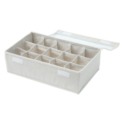 NetEase strict selection with cotton&linen underwear storage box multi-function underwear towel socks bra finishing box storage box storage box multi-class classification box 15
NetEase strict selection with cotton&linen underwear storage box multi-function underwear towel socks bra finishing box storage box storage box multi-class classification box 15